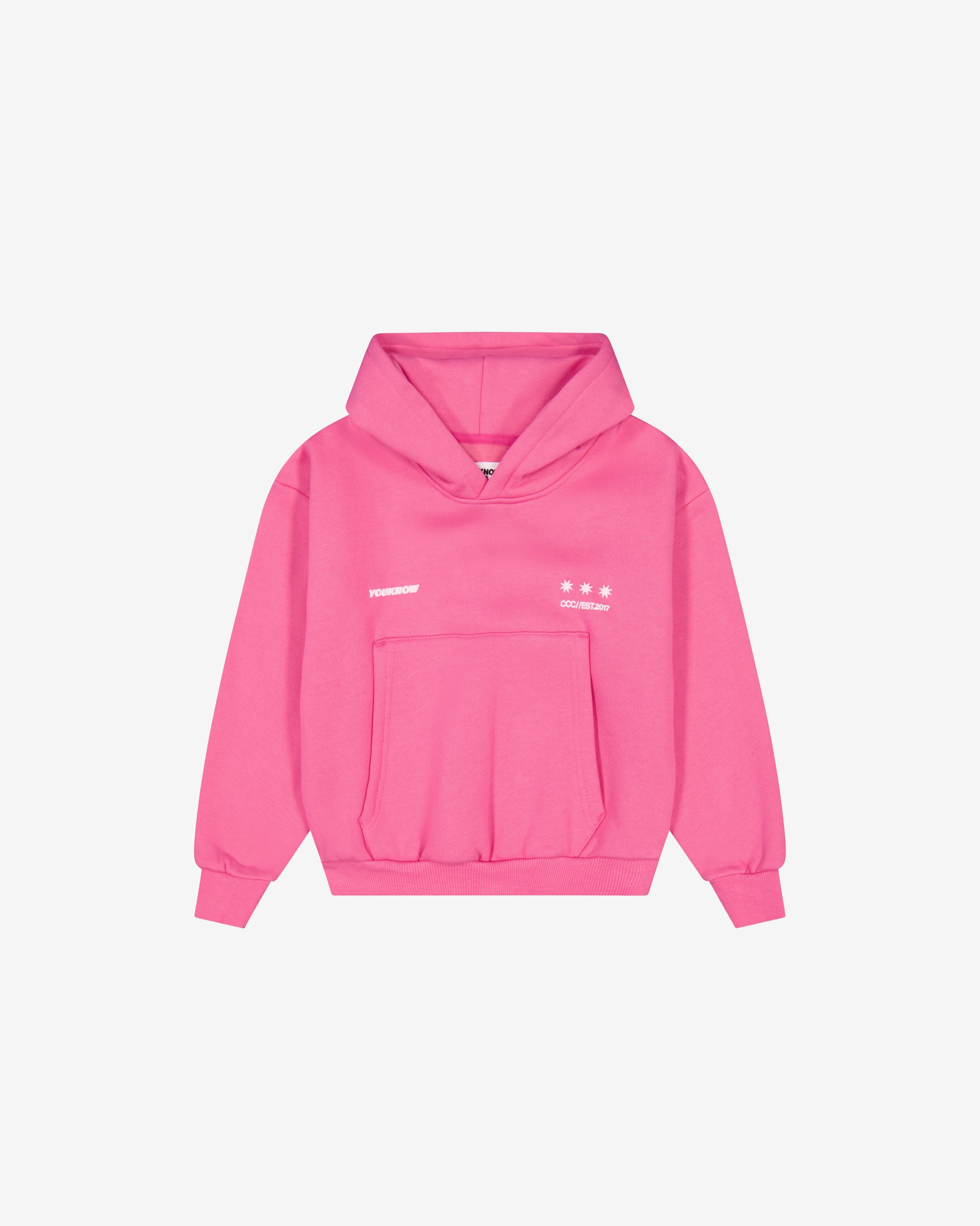 Kids Big Back Hoodie | Bubblegum Fizz