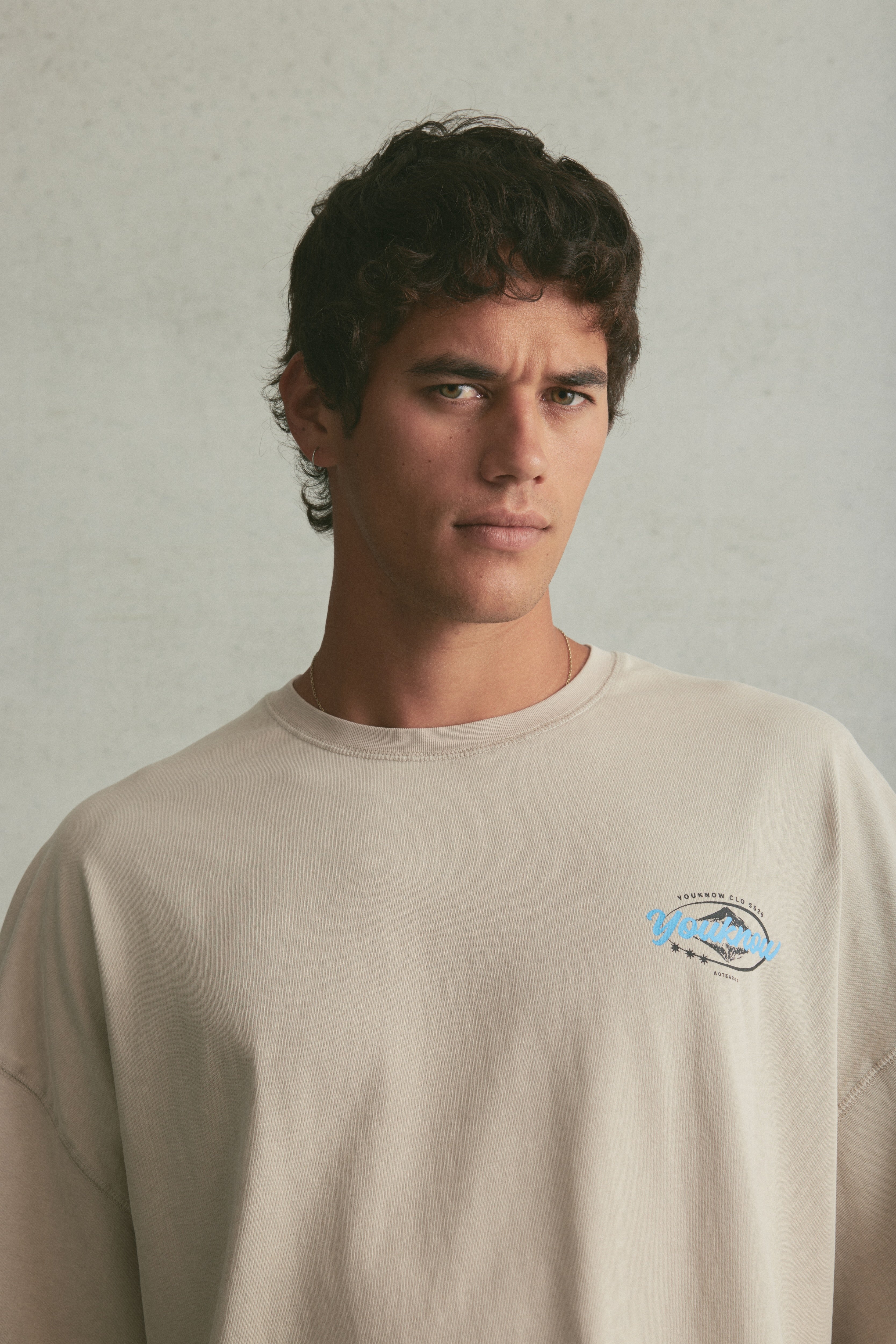 Aotearoa Tee SS | Washed Grey