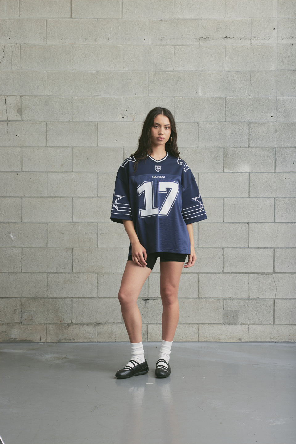 YKFL Jersey | Navy/White