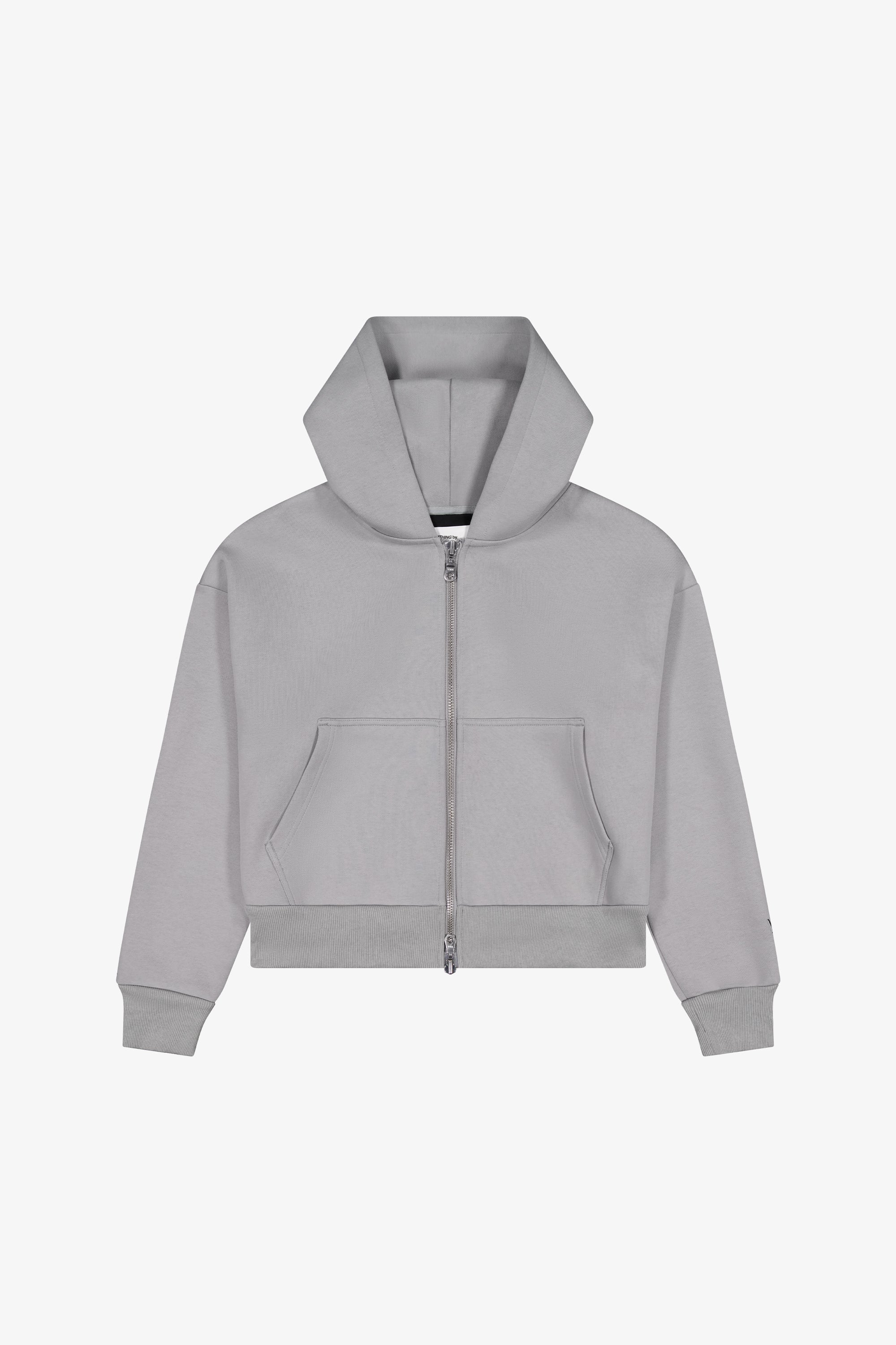 Nothing Zip Hoodie | Ice Grey