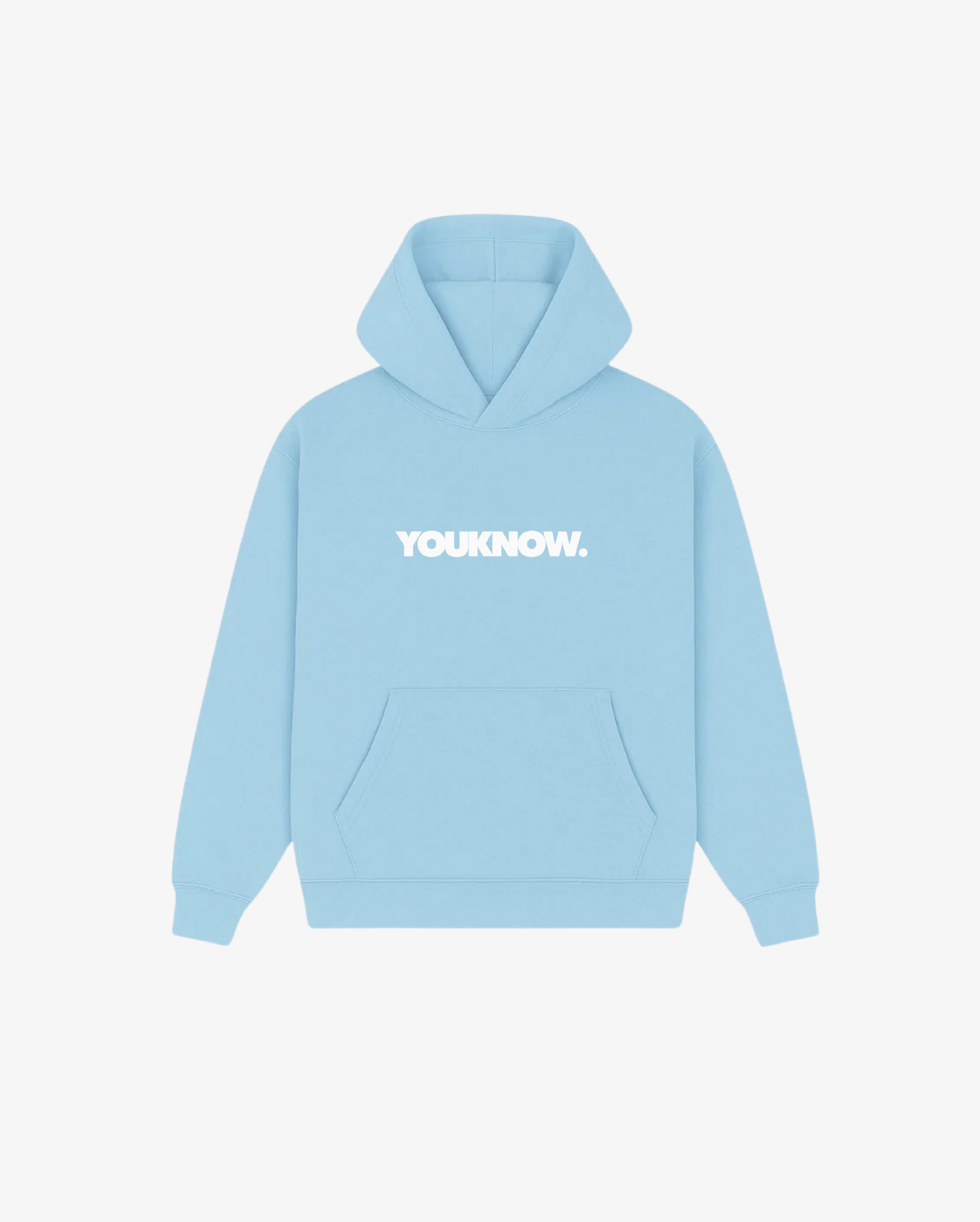 Block Hoodie | Baby Blue