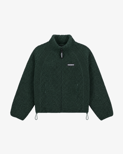 Sherpa Full Zip | Burnt Olive