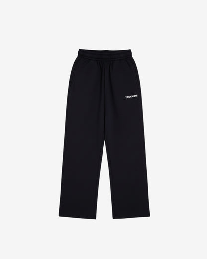 Core Wide Leg Sweatpants | Black