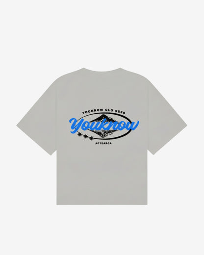 Aotearoa Tee SS | Washed Grey