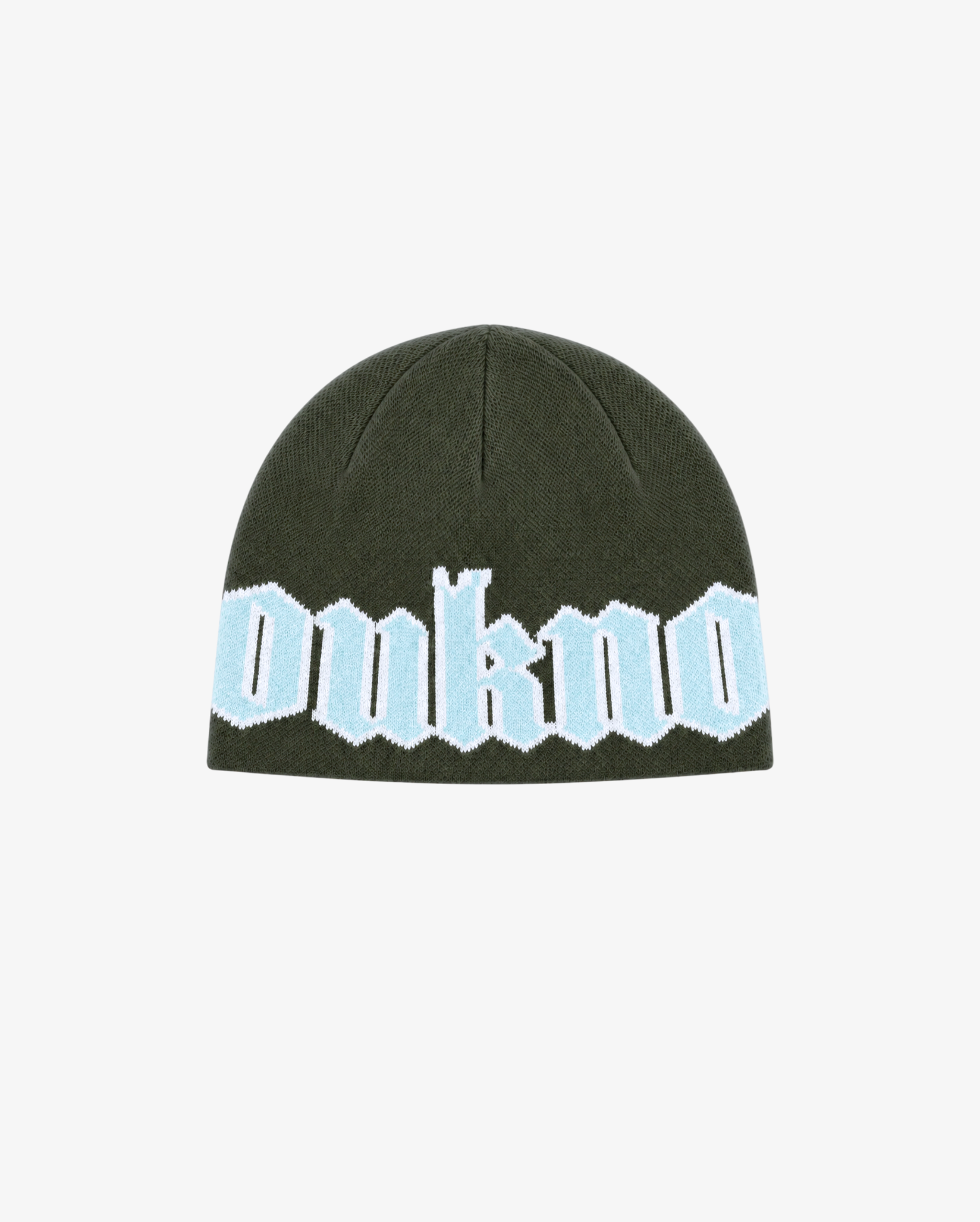 Jacquard Beanie | Olive-1
