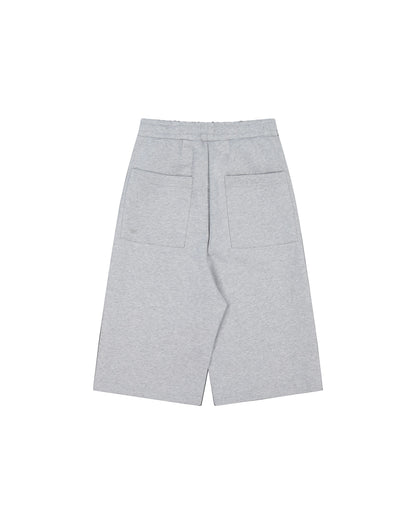 Nothing Heavyweight Jumbo Shorts | Asphalt Marle