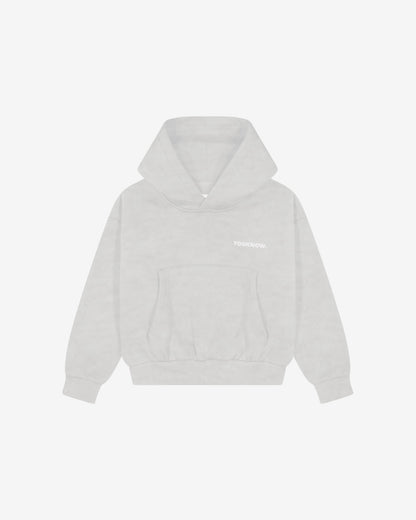 Kids Core Box Hoodie | GREY MARLE