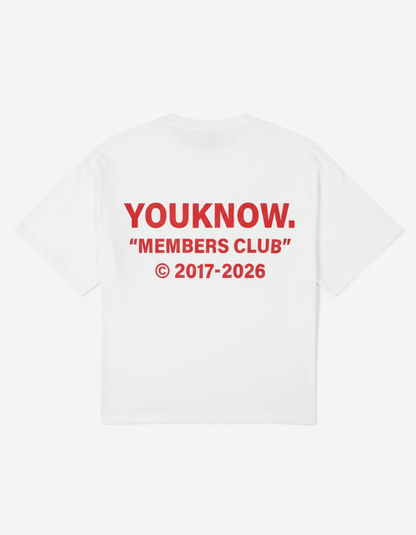 2026 Member's Club Tee | Vintage White