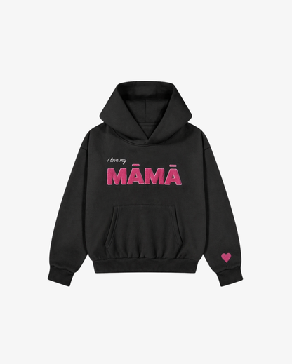 YK Kids Māmā Hoodie | Slate