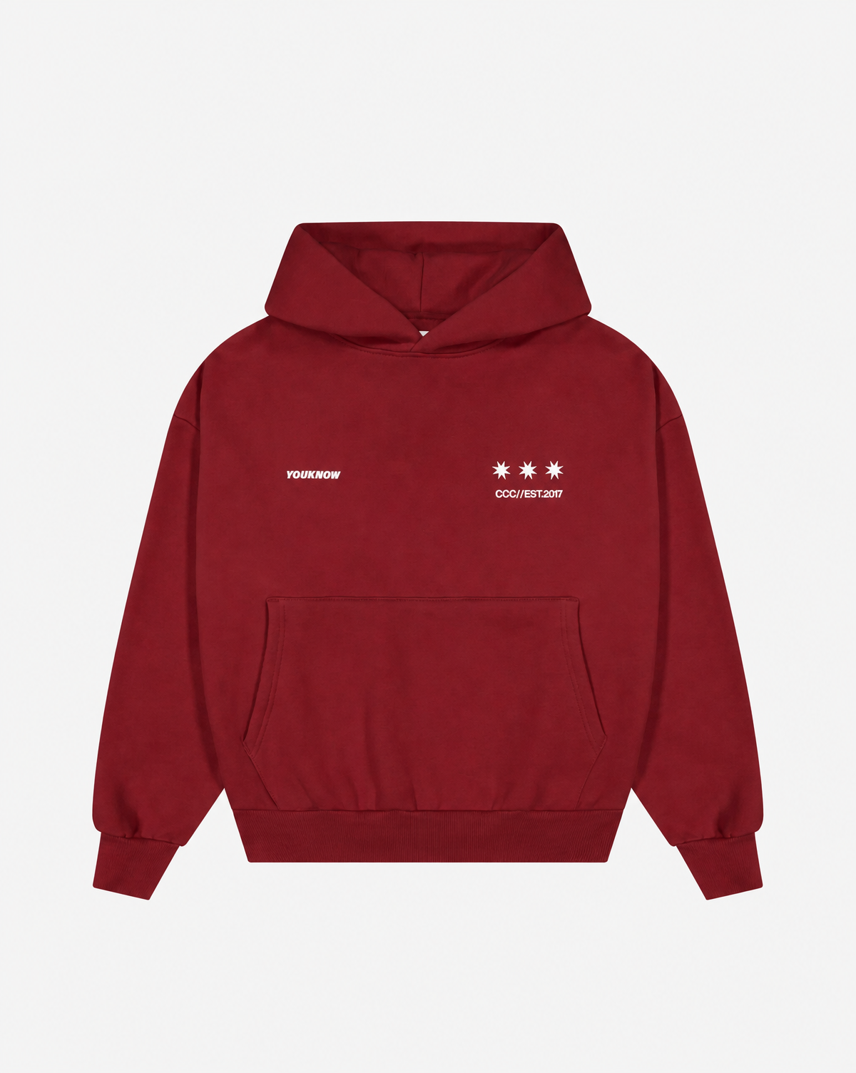 Big Back Hoodie | Maroon