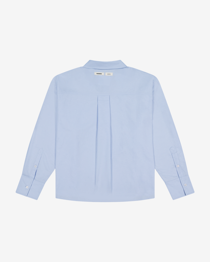 Double Pocket Longsleeve Shirt | Light Blue
