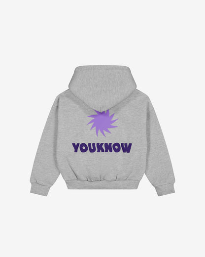 Kids Sunny Hoodie | Grey