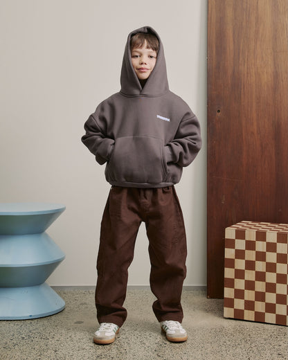 Kids Sunset Box Hoodie | Mushroom
