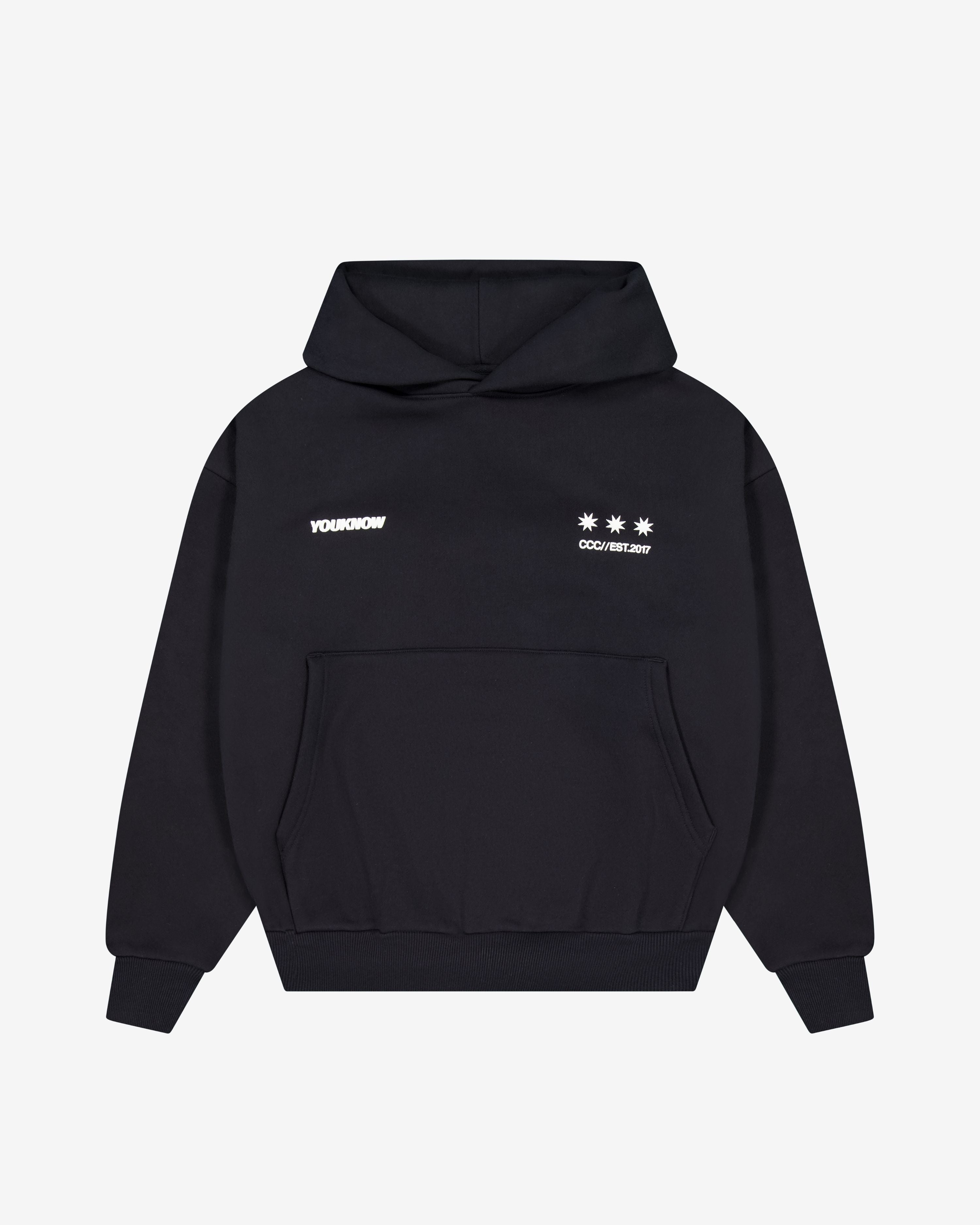 Big Back Hoodie | Black-7