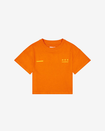 Kids Big Back Tee | Orange Sherbert