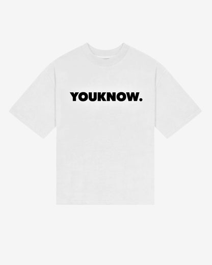 Block Tee | White