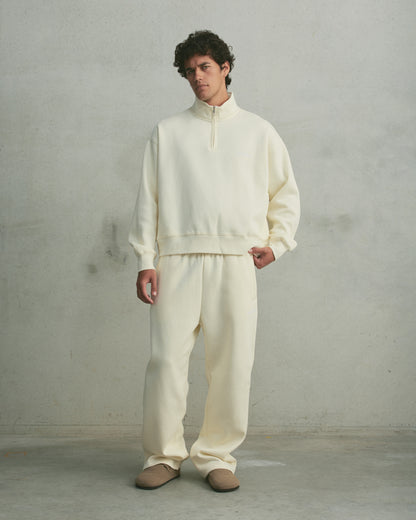 Core 1/4 Zip Pullover | Vanilla