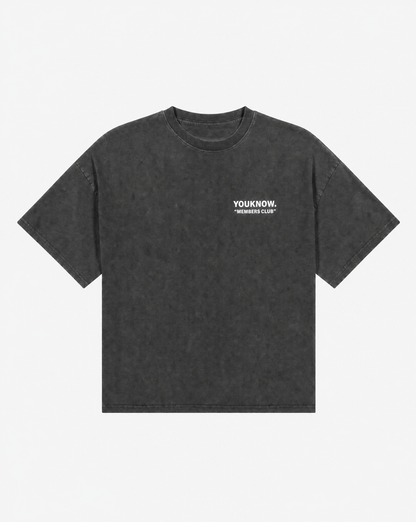 2026 Member's Club Tee | Washed Grey