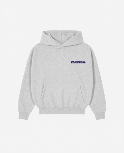Daytona Hoodie | White Marle