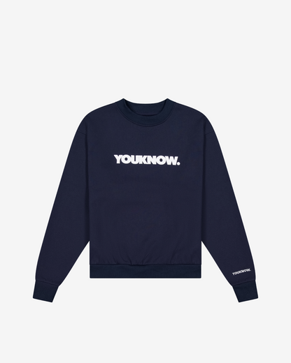 Block Crewneck | Navy
