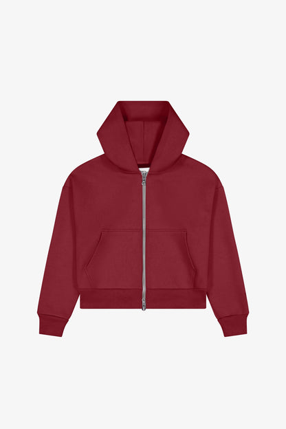 Nothing Zip Hoodie | Cherry Cola