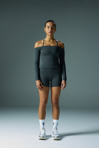 YK Move Sculpt 5" Shorts | Charcoal