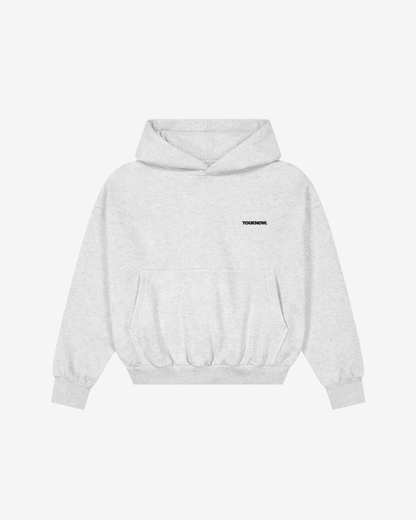 Core Box Hoodie | White Marle