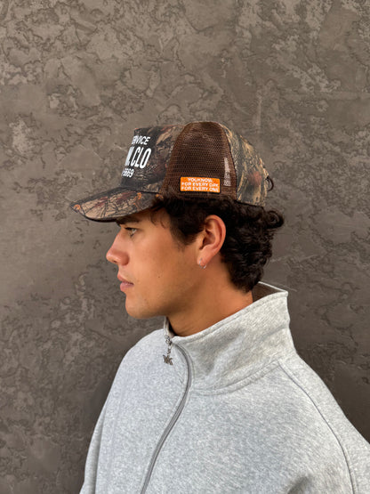 Out of Service Trucker Cap | Camo