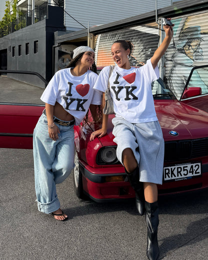 I Heart YK Tee | White
