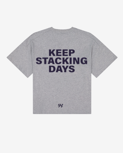 YK Move Stacking Days Tee | Grey