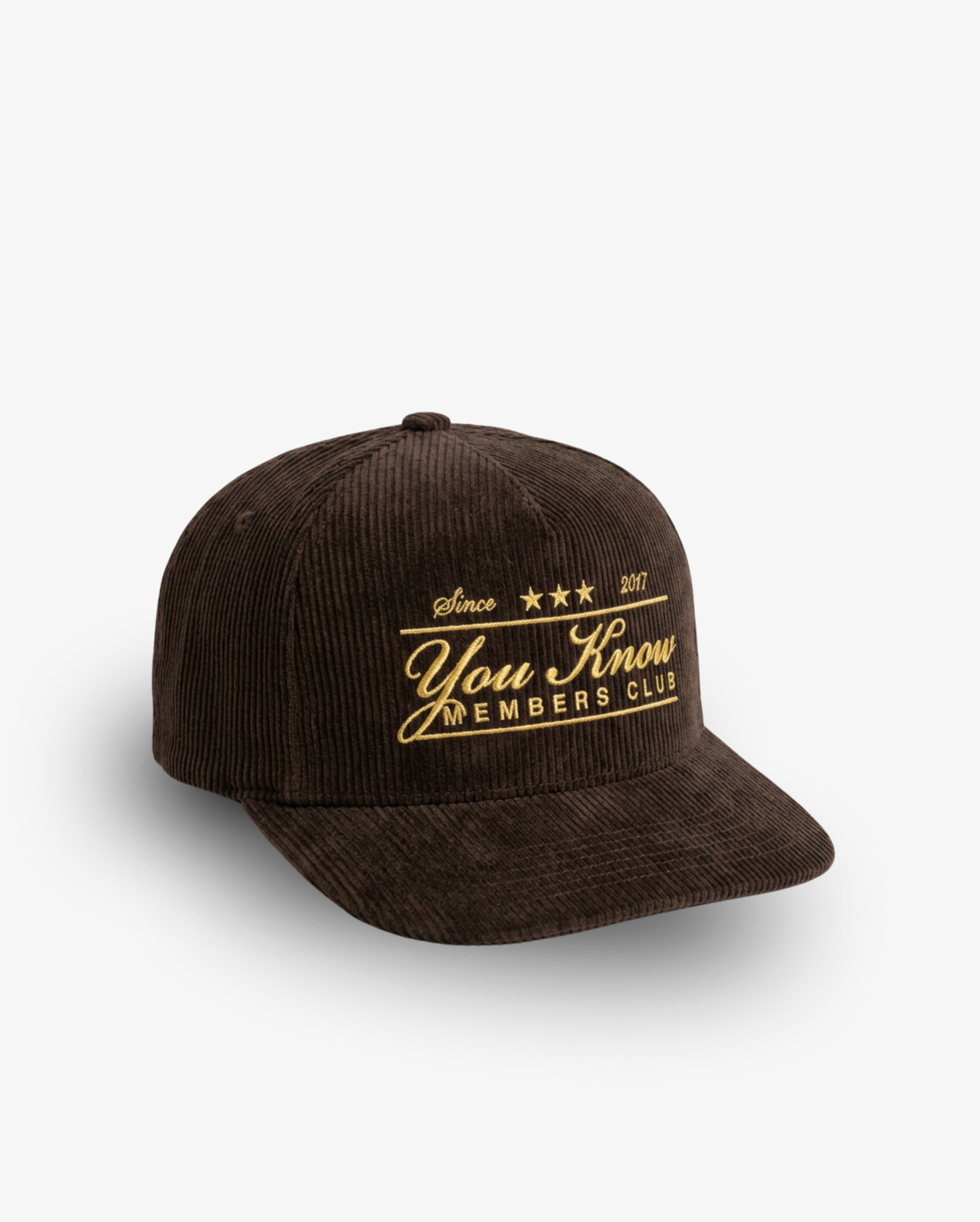 YK Cord Cap | Brown-1