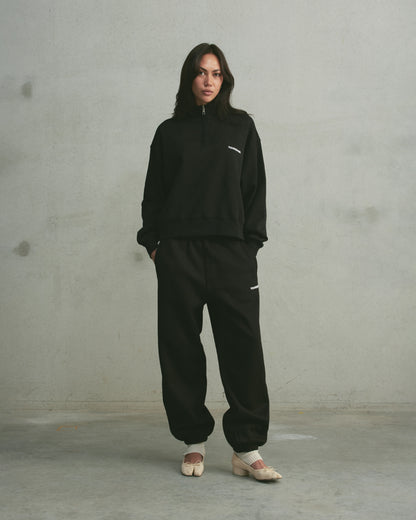 Core Cuffed Sweatpants | Black