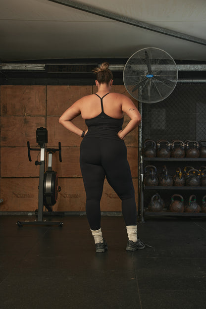 YK Move Cloud Leggings | Black