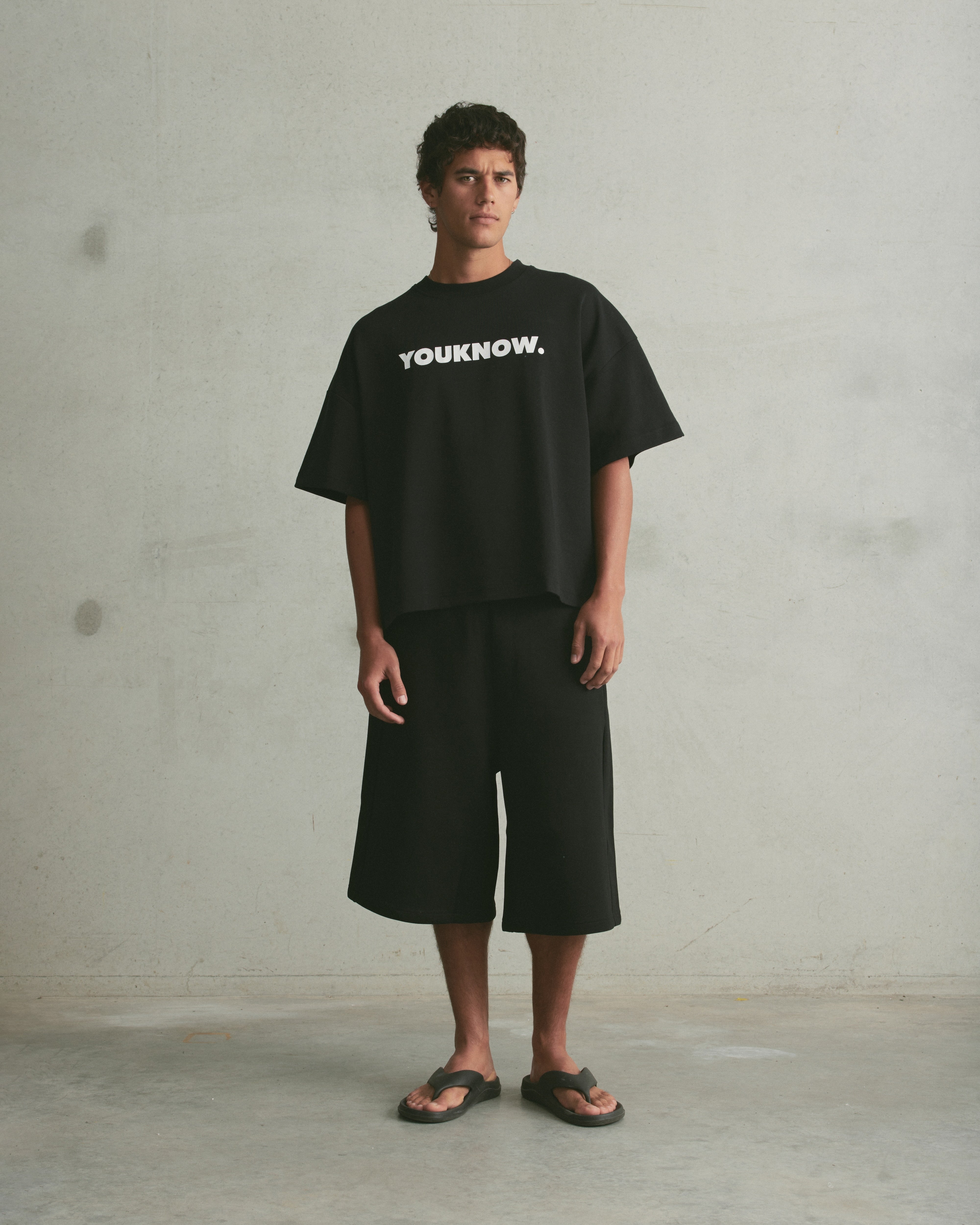 Block Tee | Black