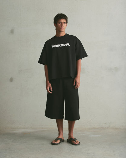 Block Tee | Black