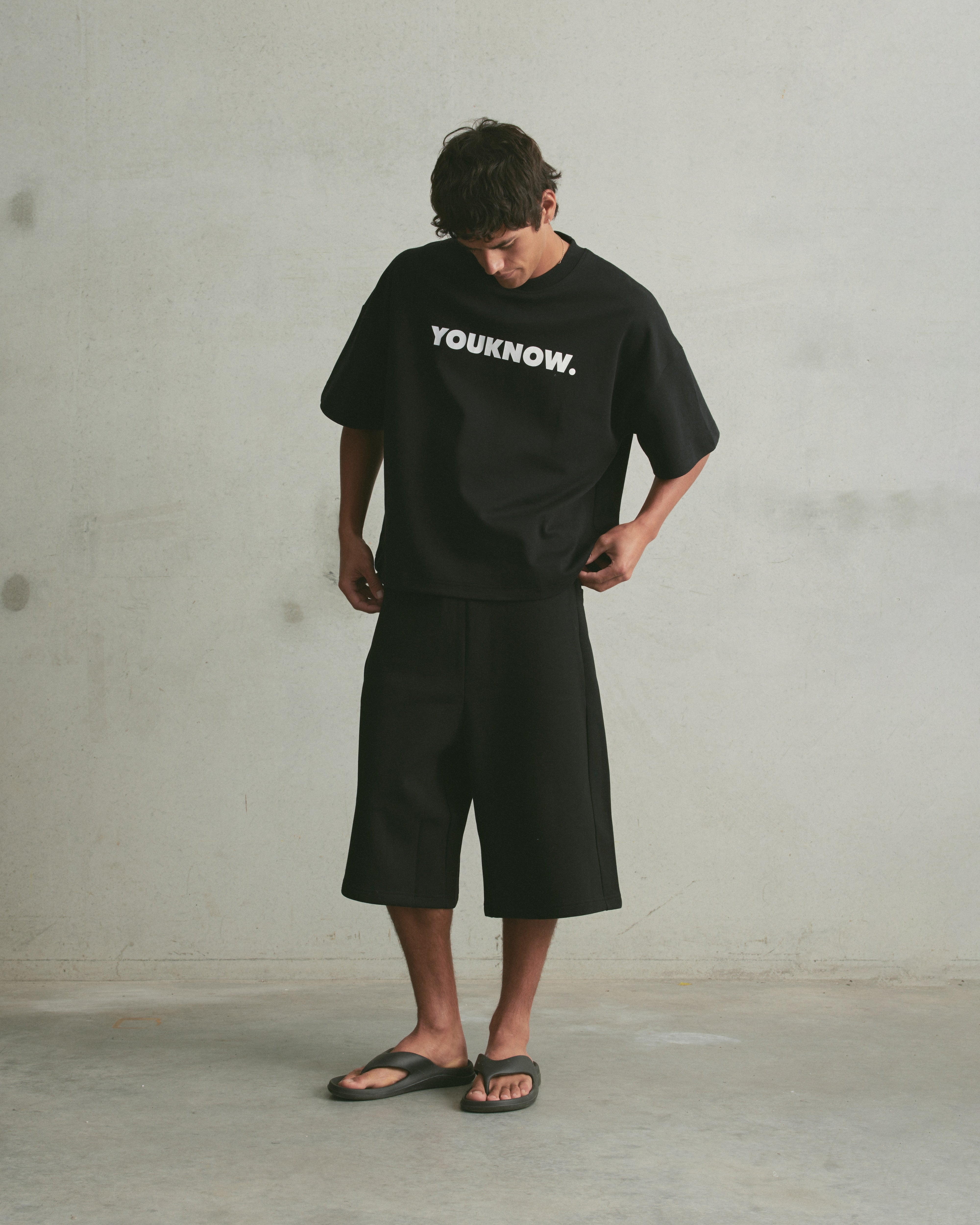 Block Tee | Black