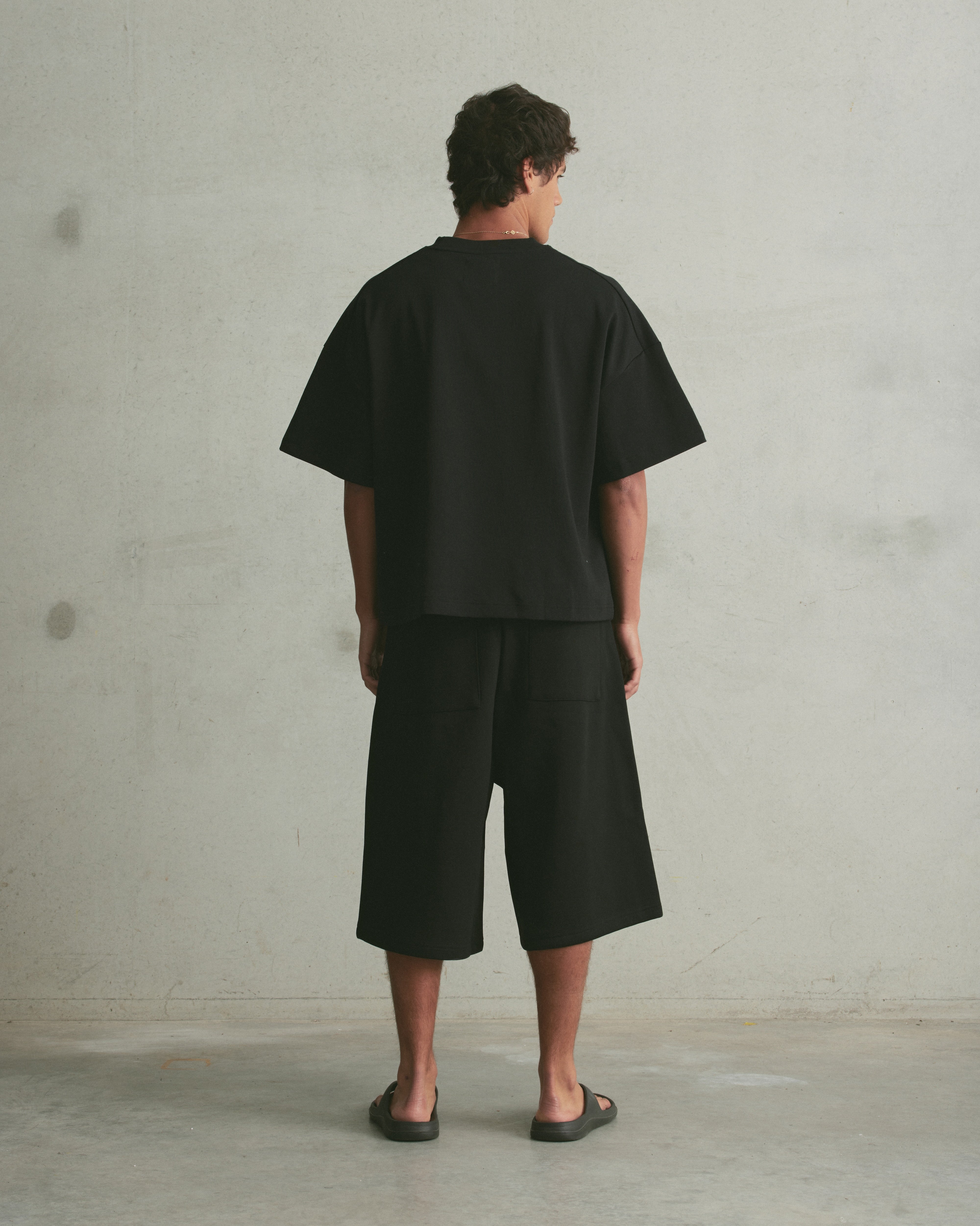 Block Tee | Black