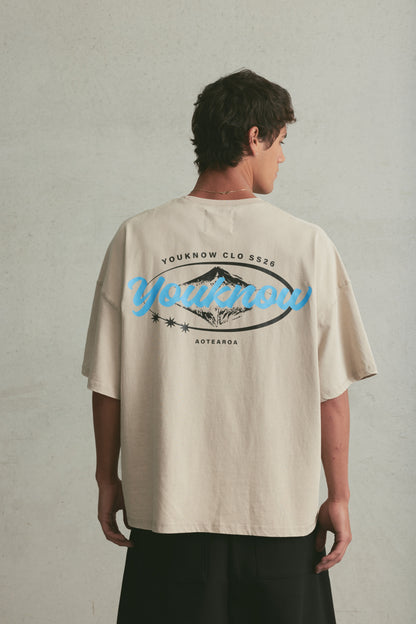 Aotearoa Tee SS | Washed Grey