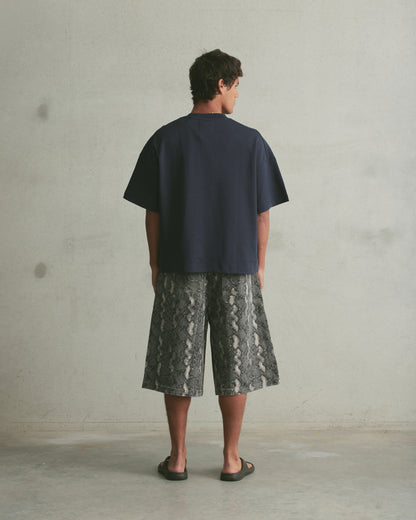 Block Tee | Navy