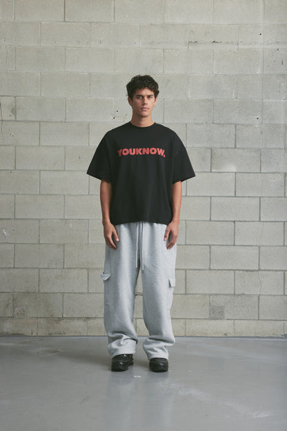 Block Tee 2.0 | Black/Red