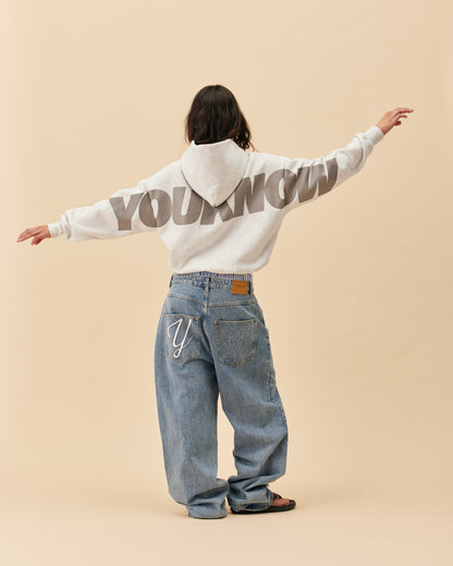Big Back Hoodie | Chalk Dust