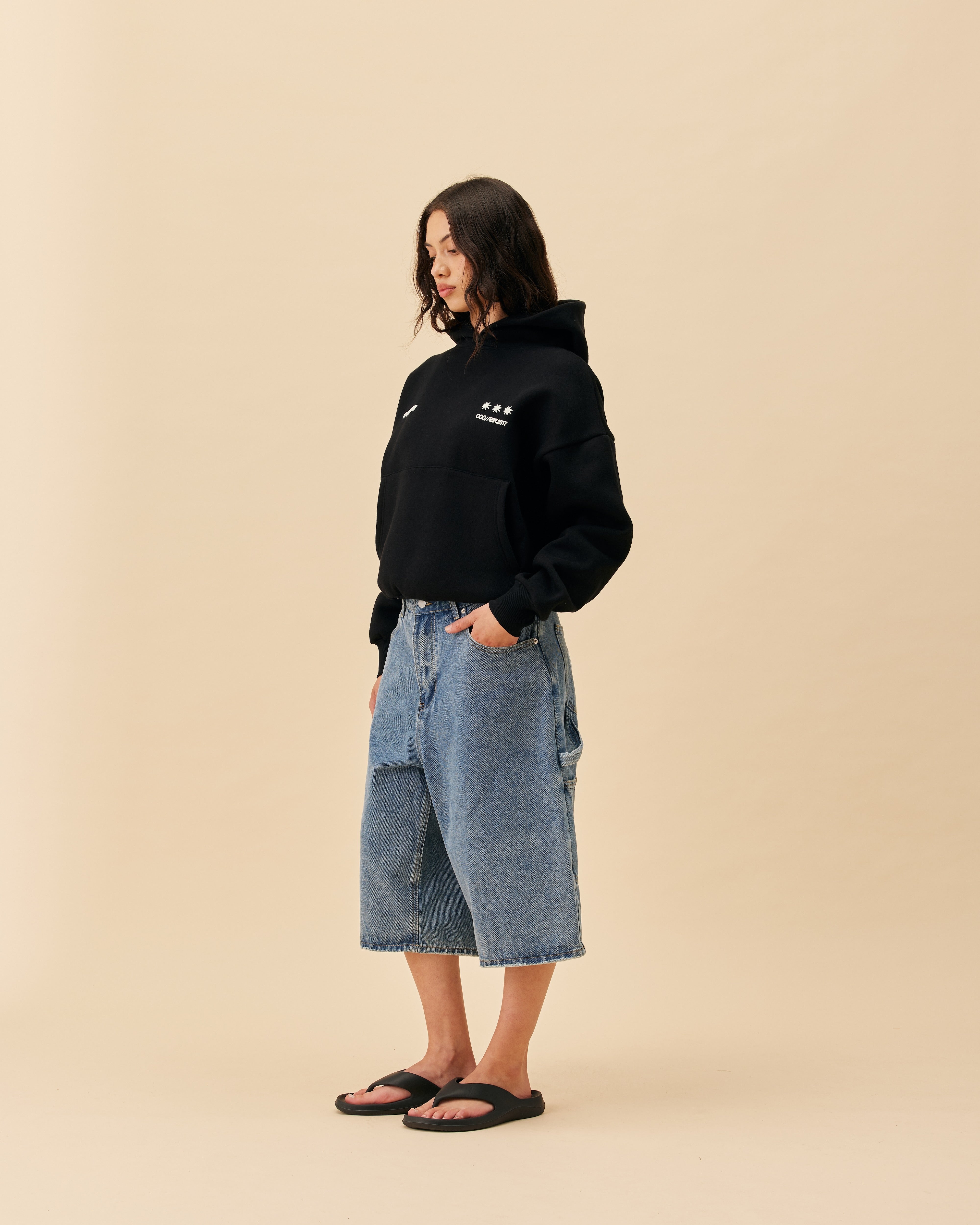 Big Back Hoodie | Black-5