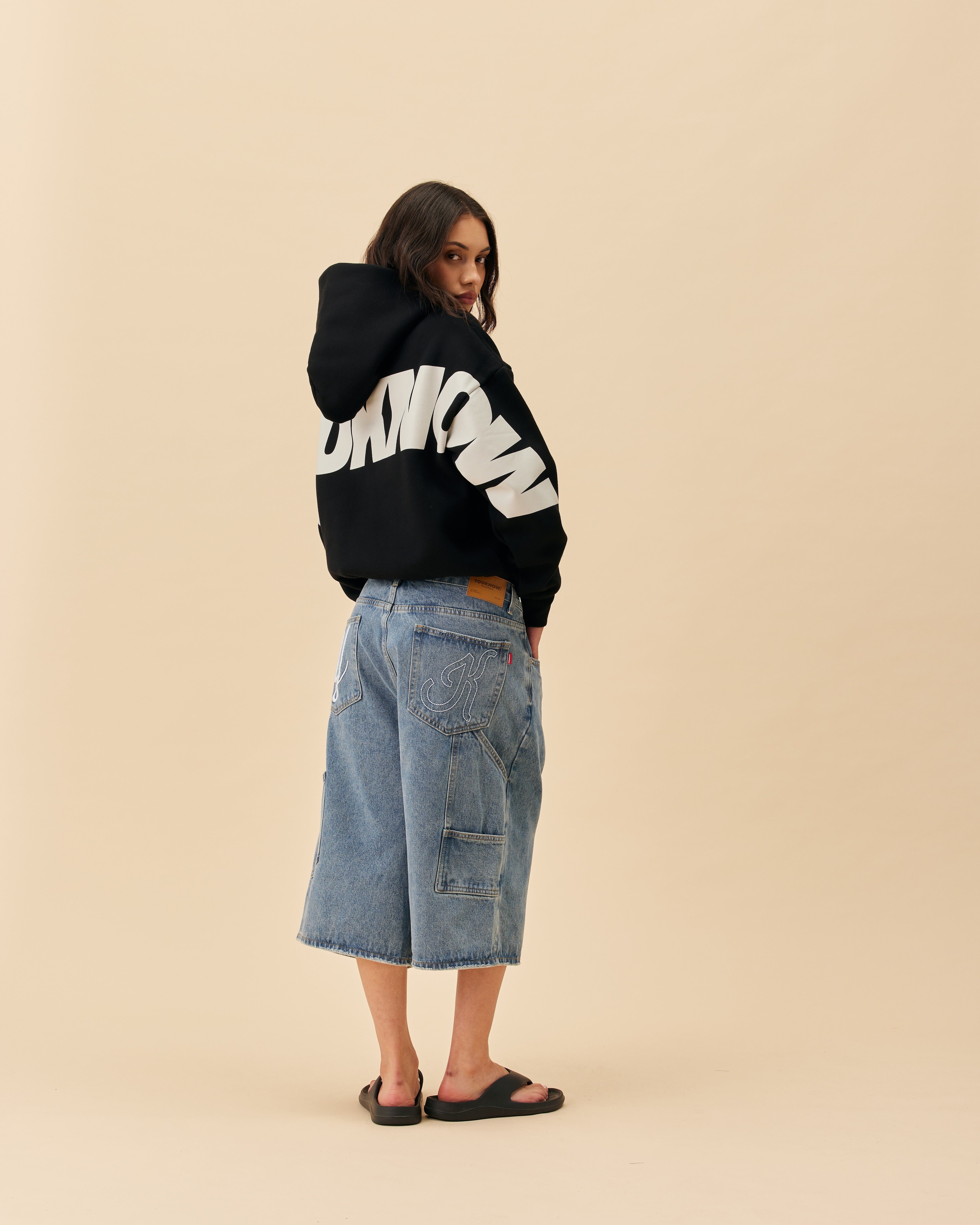 Big Back Hoodie | Black-6