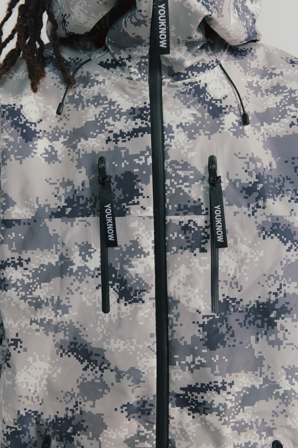 Full Zip Shell Jacket | Digi Camo