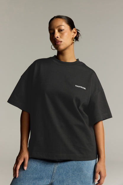 Core Box Tee | Charcoal