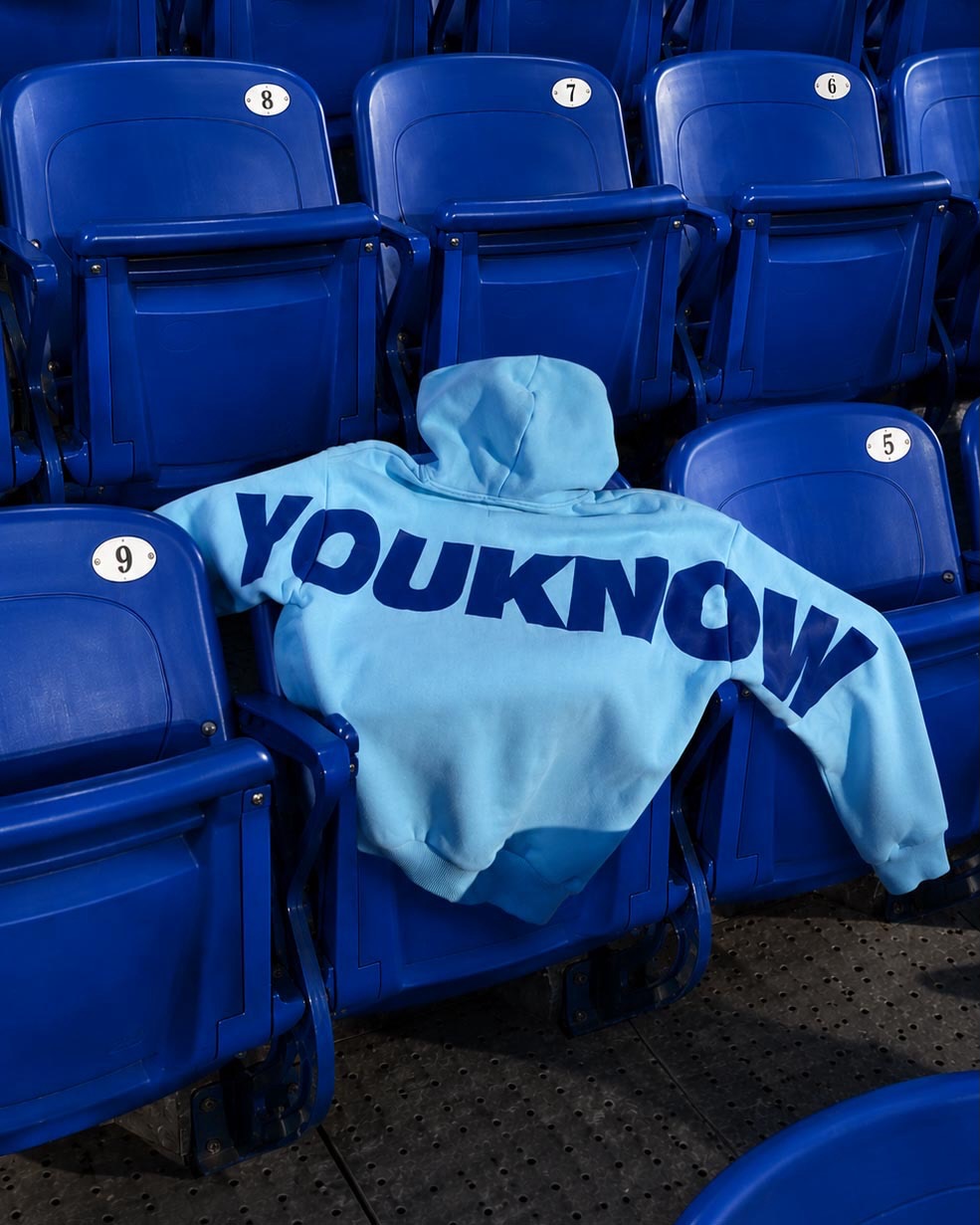 Big Back Hoodie | Light Blue