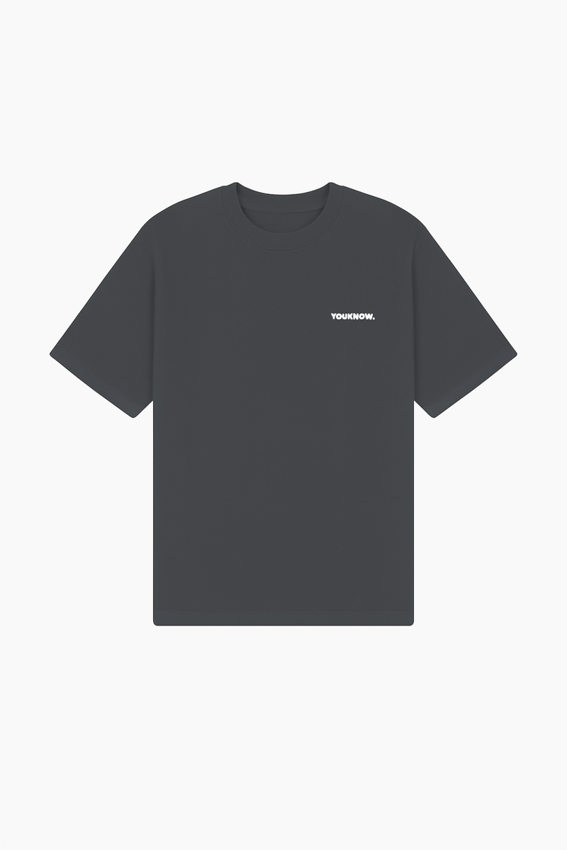 Core Standard Heavyweight Tee | Charcoal